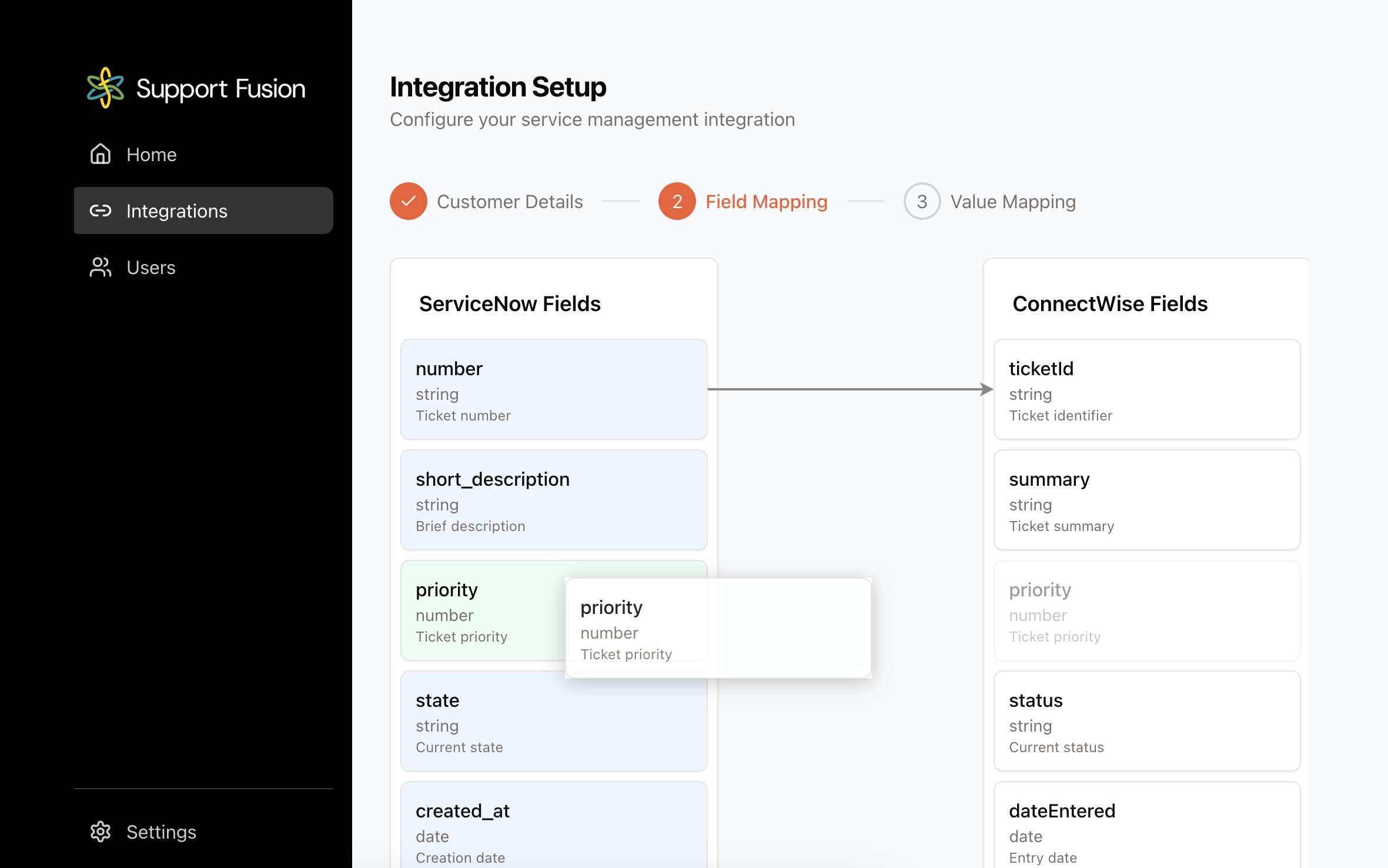 Simplifying ITSM ticket integration