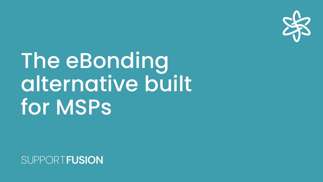 The eBonding alternative built for MSPs