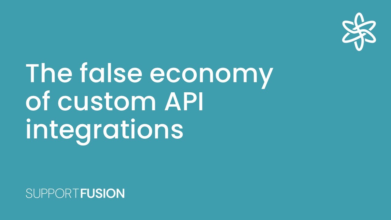 The false economy of custom API integrations